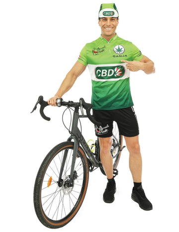 Zeleni kostim CBD -a za muškarce