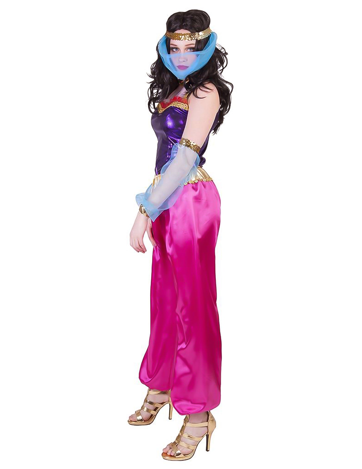 Orijentalni plesač kostim sa ženskim glavama