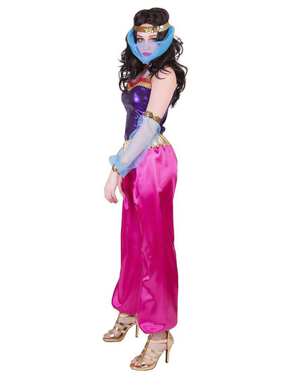 Orijentalni plesač kostim sa ženskim glavama