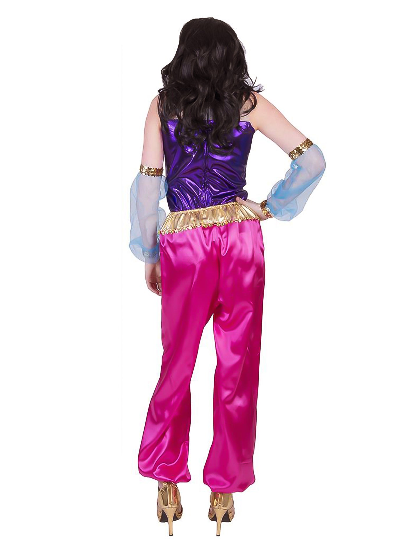 Orijentalni plesač kostim sa ženskim glavama