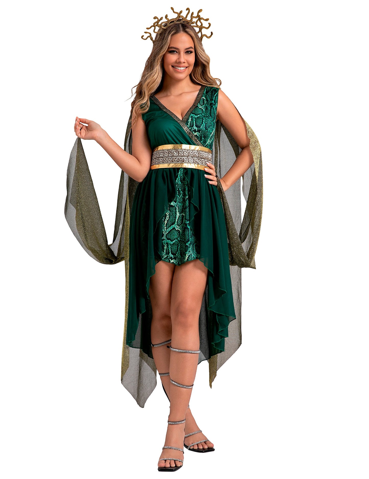 Medusa božica kostim za žene