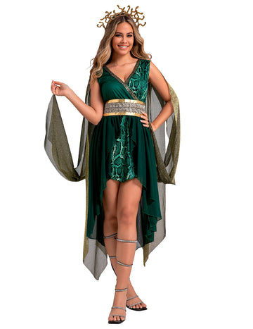 Medusa božica kostim za žene