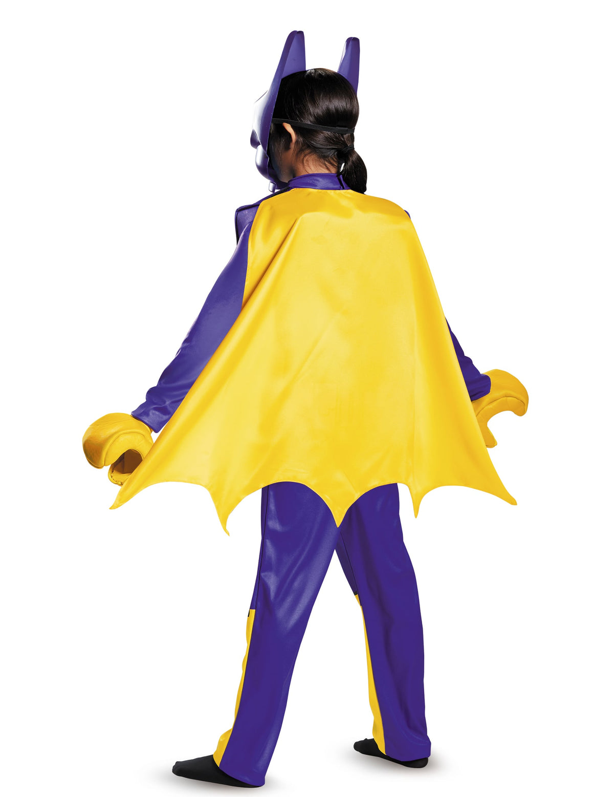 Vue de dos du déguisement deluxe Batgirl LEGO Movie pour enfant