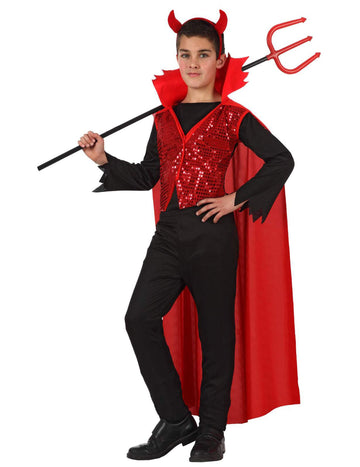 Halloween šljokica Đavo kostim