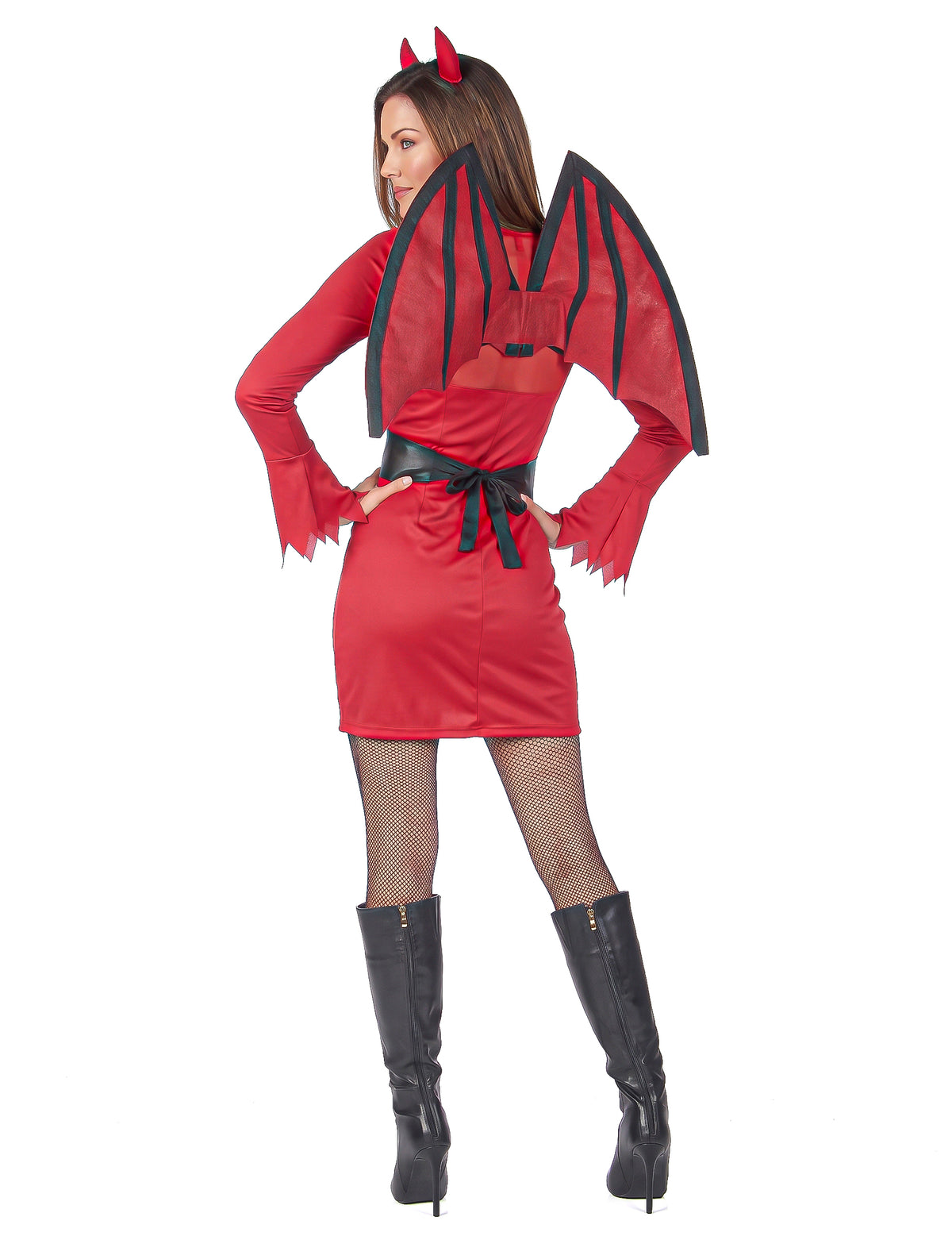 Halloween Crveni vrag i crni kostim