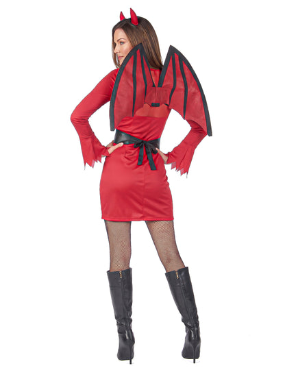Halloween Crveni vrag i crni kostim