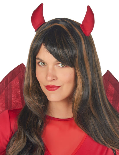 Halloween Crveni vrag i crni kostim