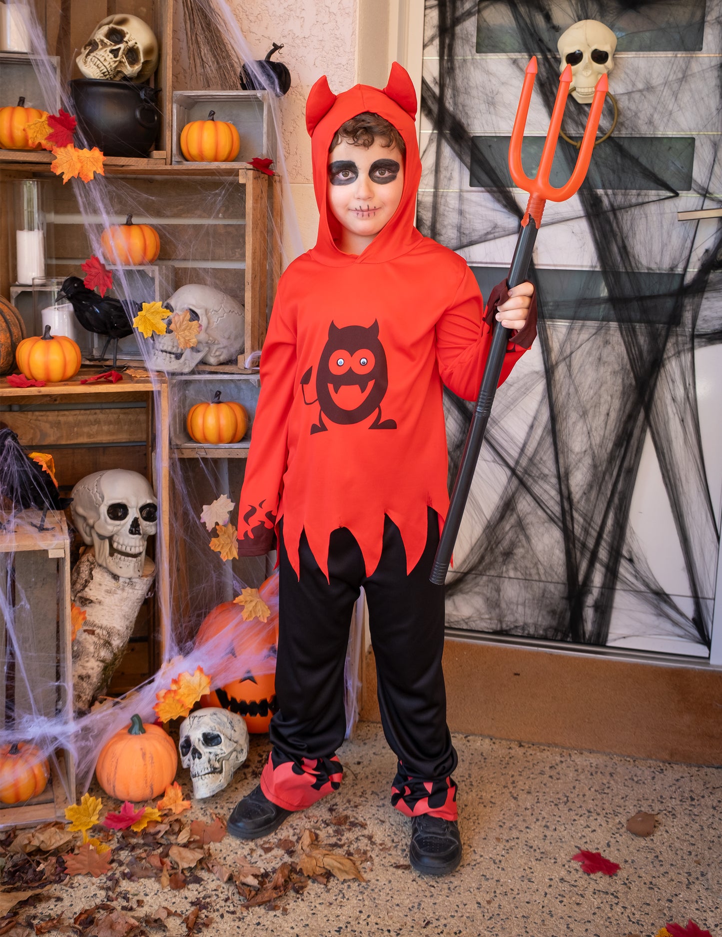 Diablottin kostim s mobilnim očima dečko