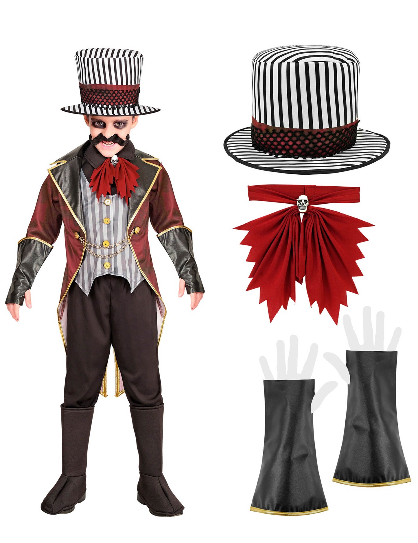 Kostim zlokobnog cirkuskog redatelja za djecu