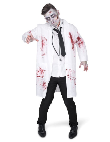 Zombificirani muški liječnik kostim