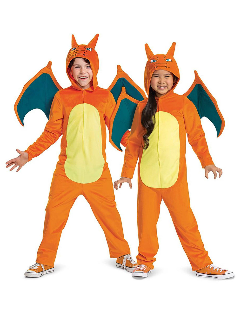 Verzija za djevojčicu i dječaka kostima Dracaufeu Pokémon luksuz