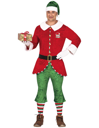 Muški kostim božićnog vilenjaka