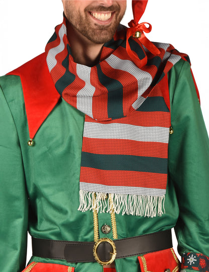 Luksuzni božićni kostim vilenjaka za muškarce