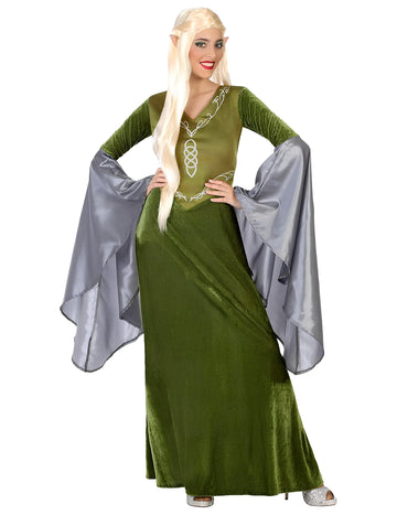 Ženski kostim zelenog elfa