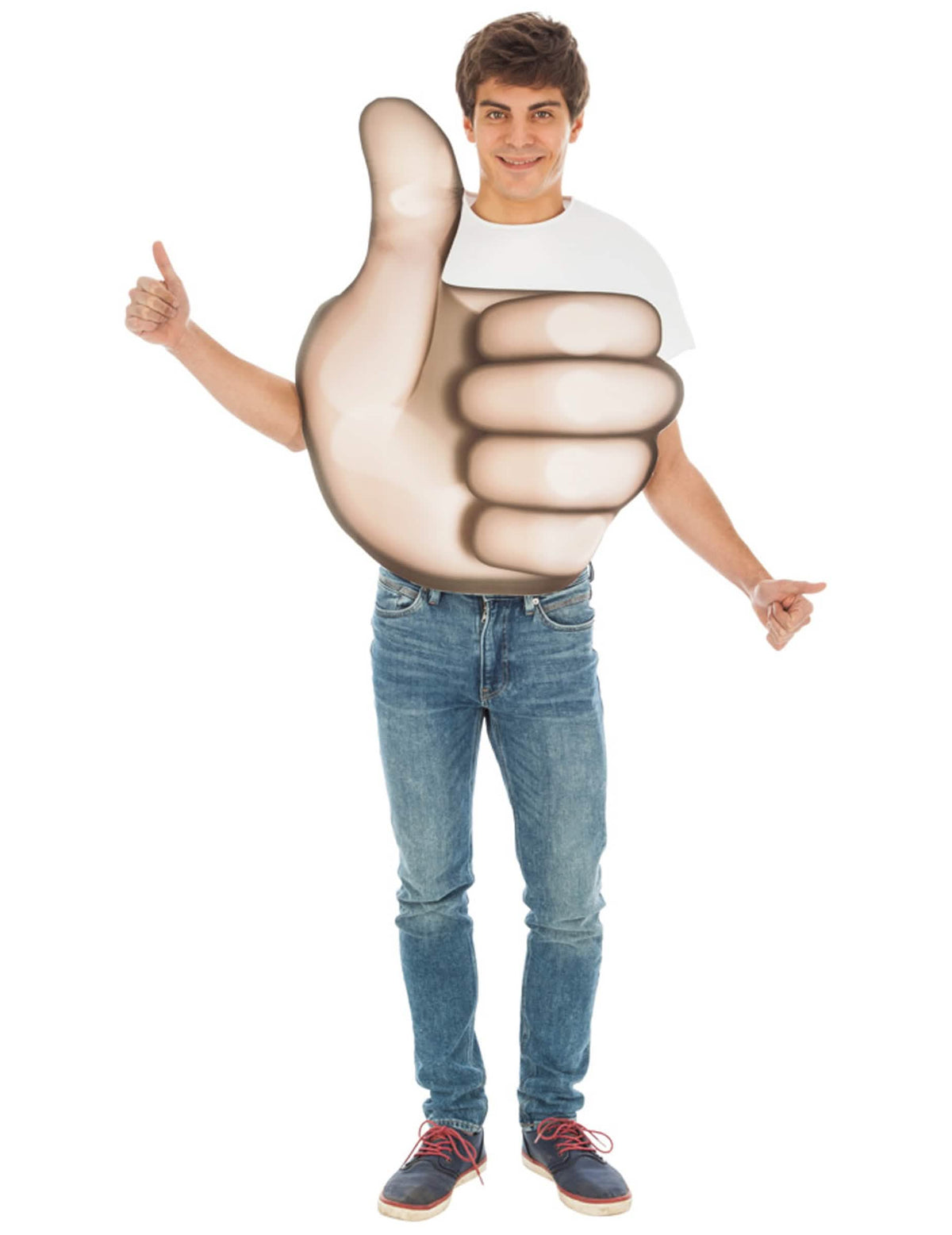 Kostim Emoji palac™ za odrasli bež