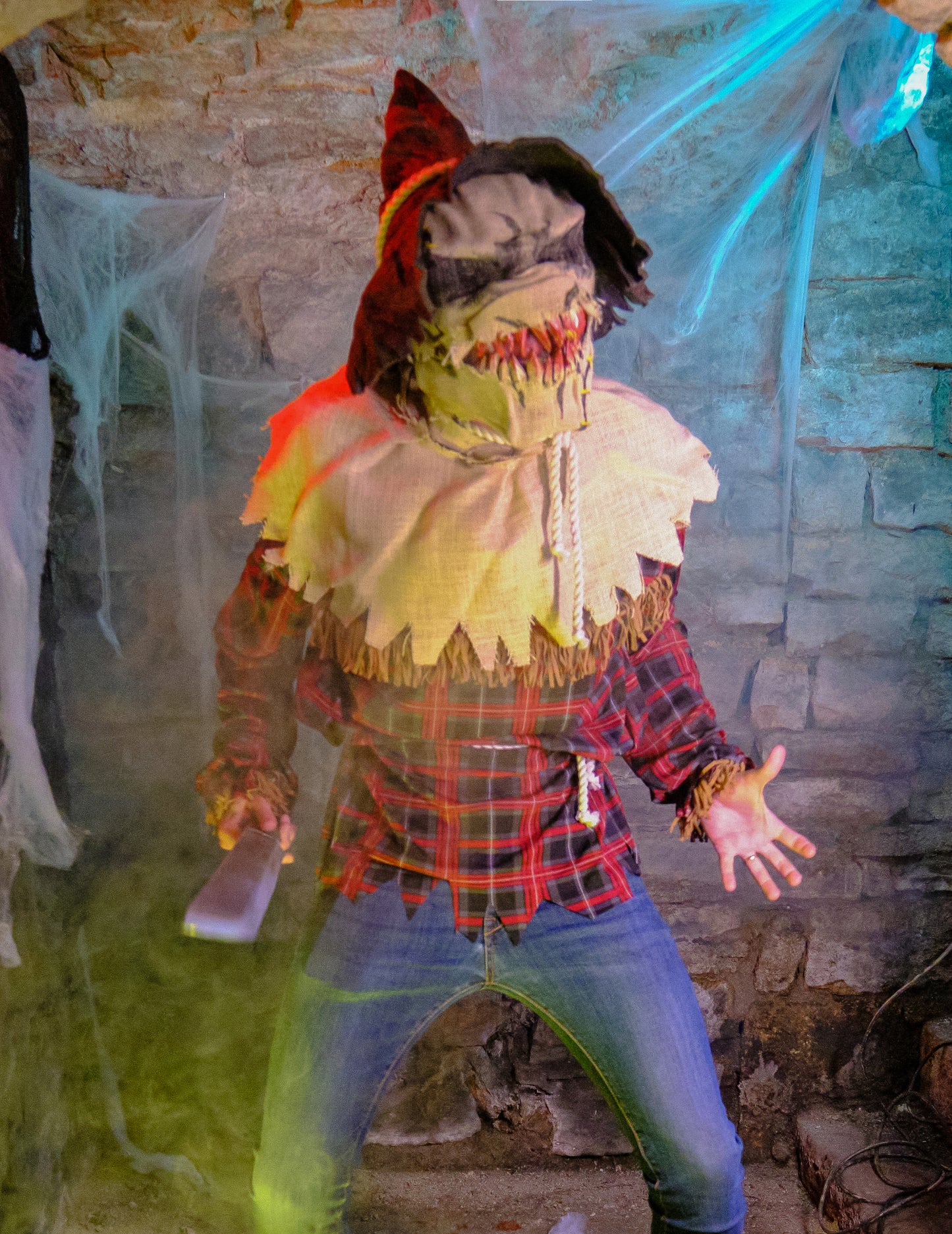 Strašilo kostim s luksuznom maskom za muškarce