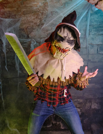 Strašilo kostim s luksuznom maskom za muškarce