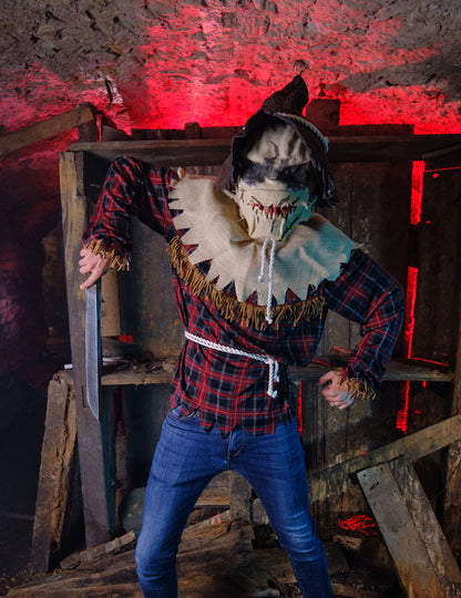 Strašilo kostim s luksuznom maskom za muškarce