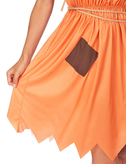 Žensko narančasto strašilo prerušavanje