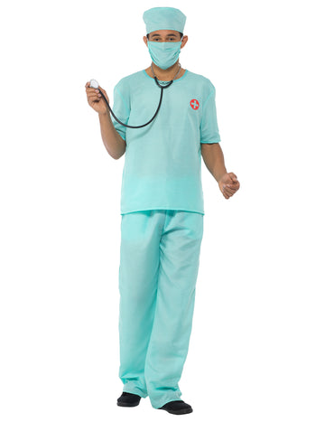 Muški bleu muški docteur i pribor