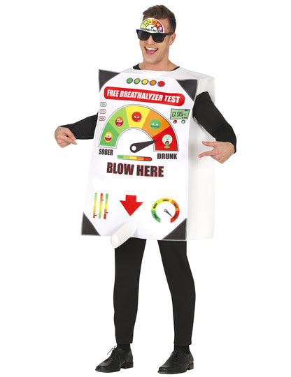 Humoristični kostim policijskog alkotesta za odrasle 