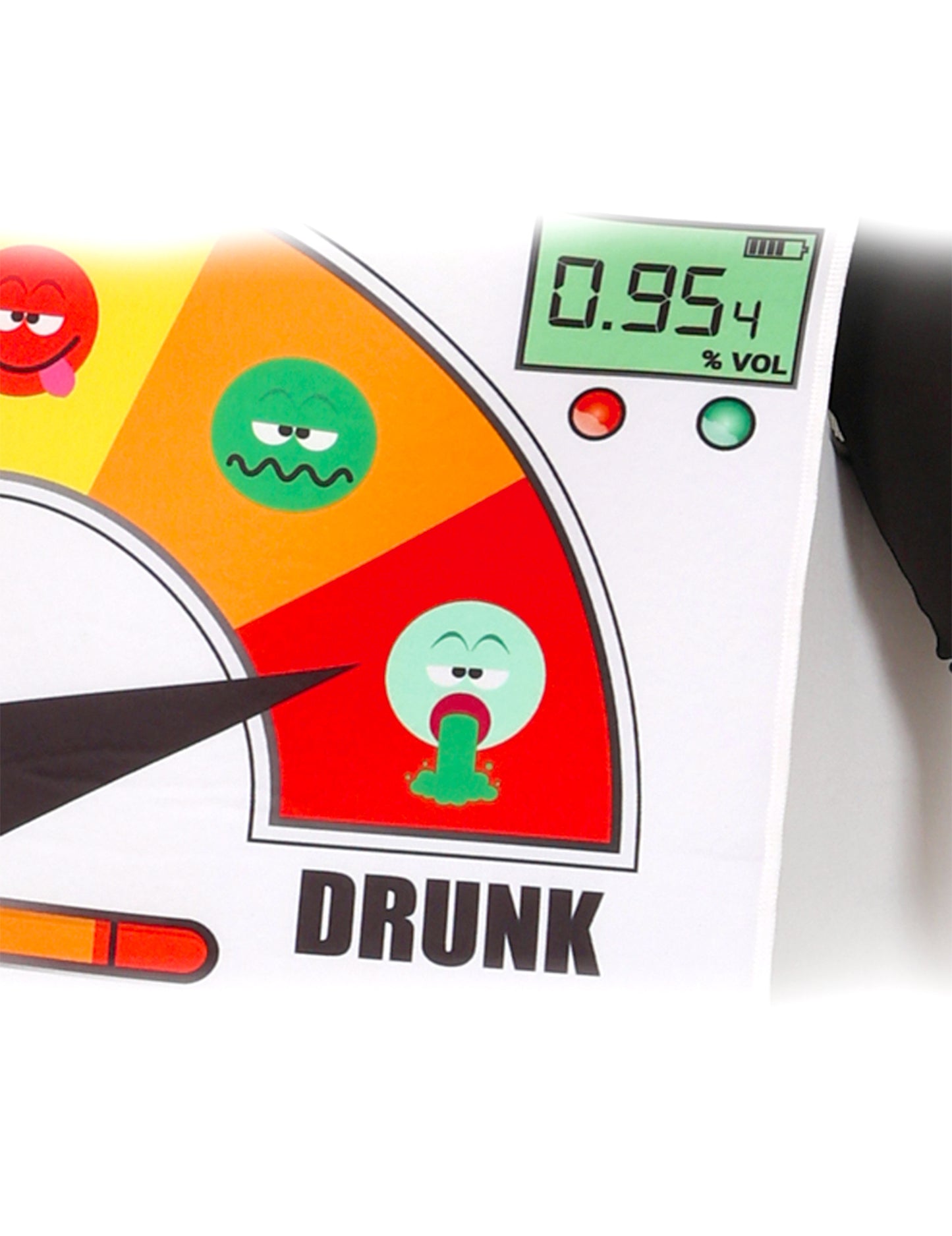 Humoristični kostim policijskog alkotesta za odrasle 