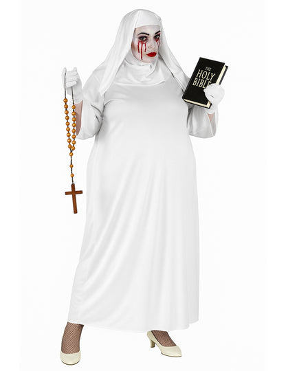 Velika bijela sestra duha prerušena žena