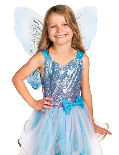 Ružičasta i plava djevojka prerušena