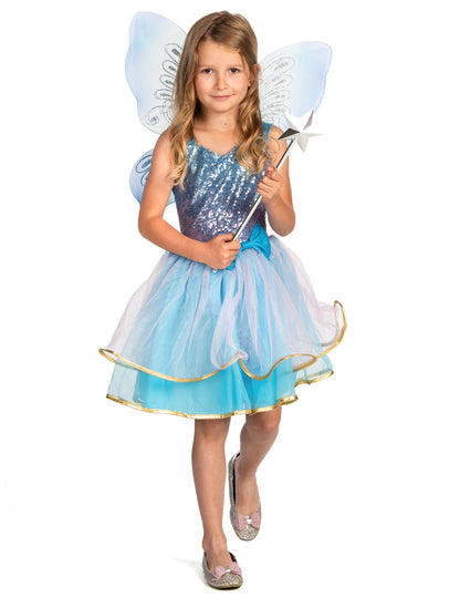 Ružičasta i plava djevojka prerušena