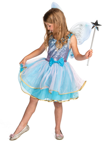 Ružičasta i plava djevojka prerušena