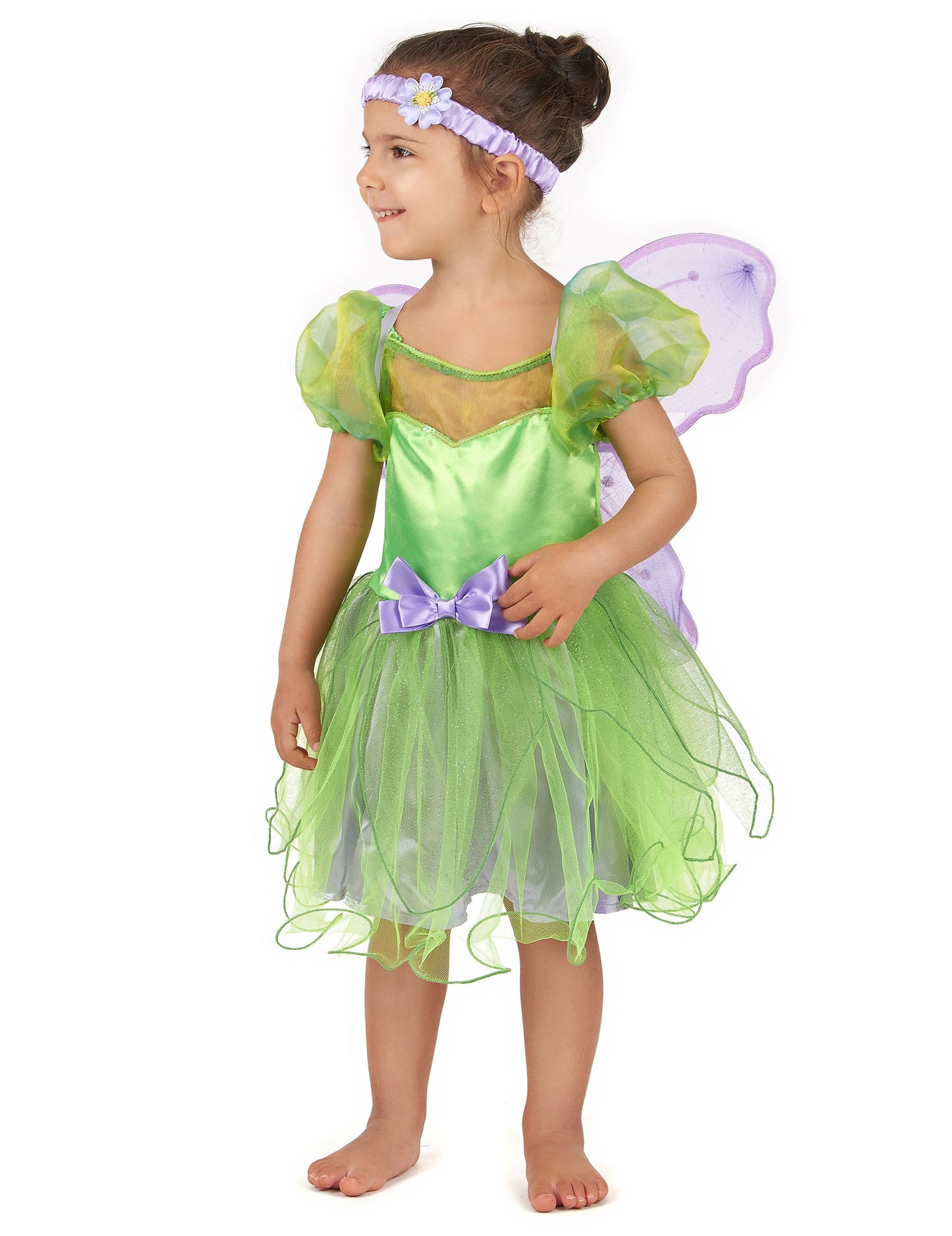 Zelena vilinska kostimonija djevojka