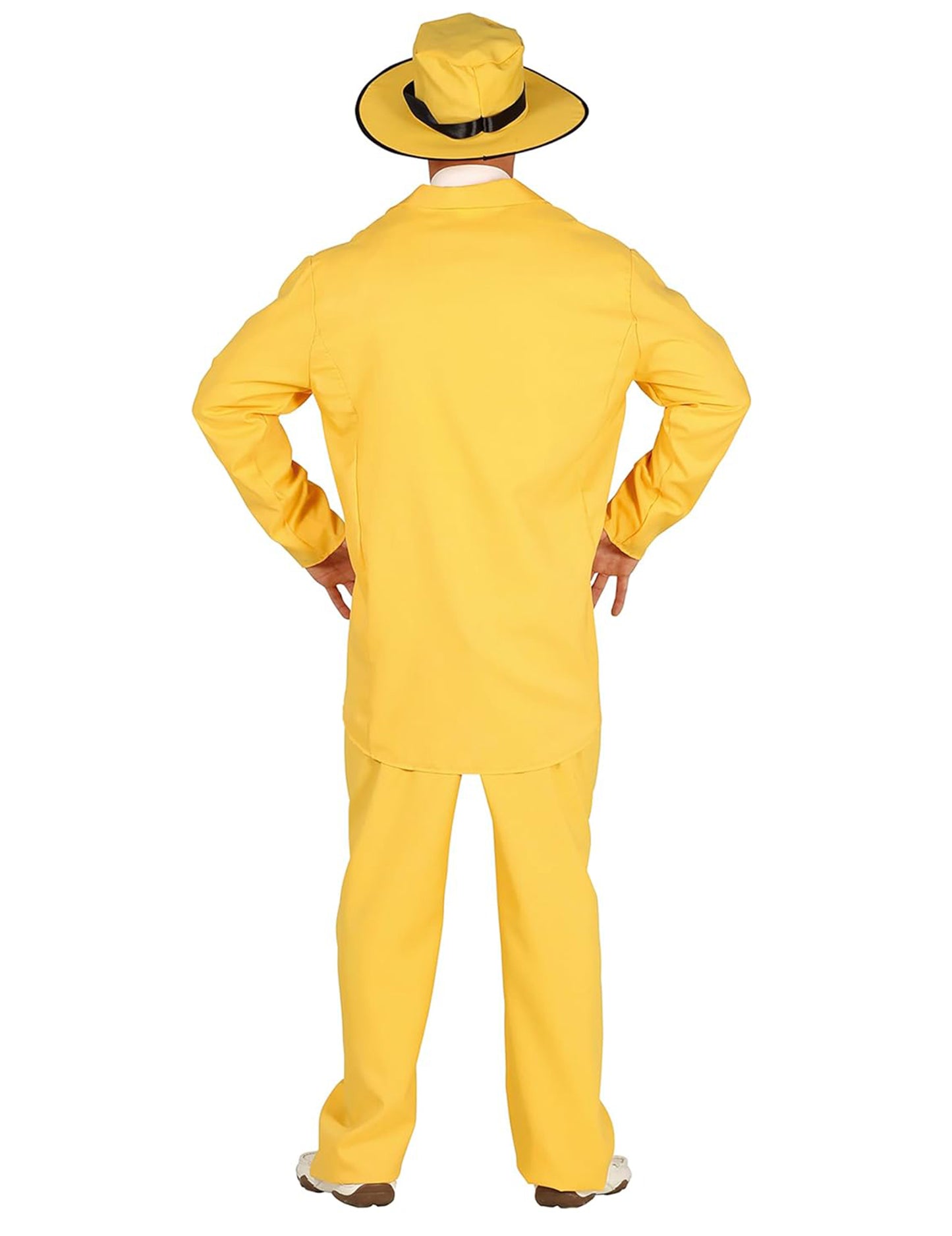 Odrasli žuti gangsterski kostim