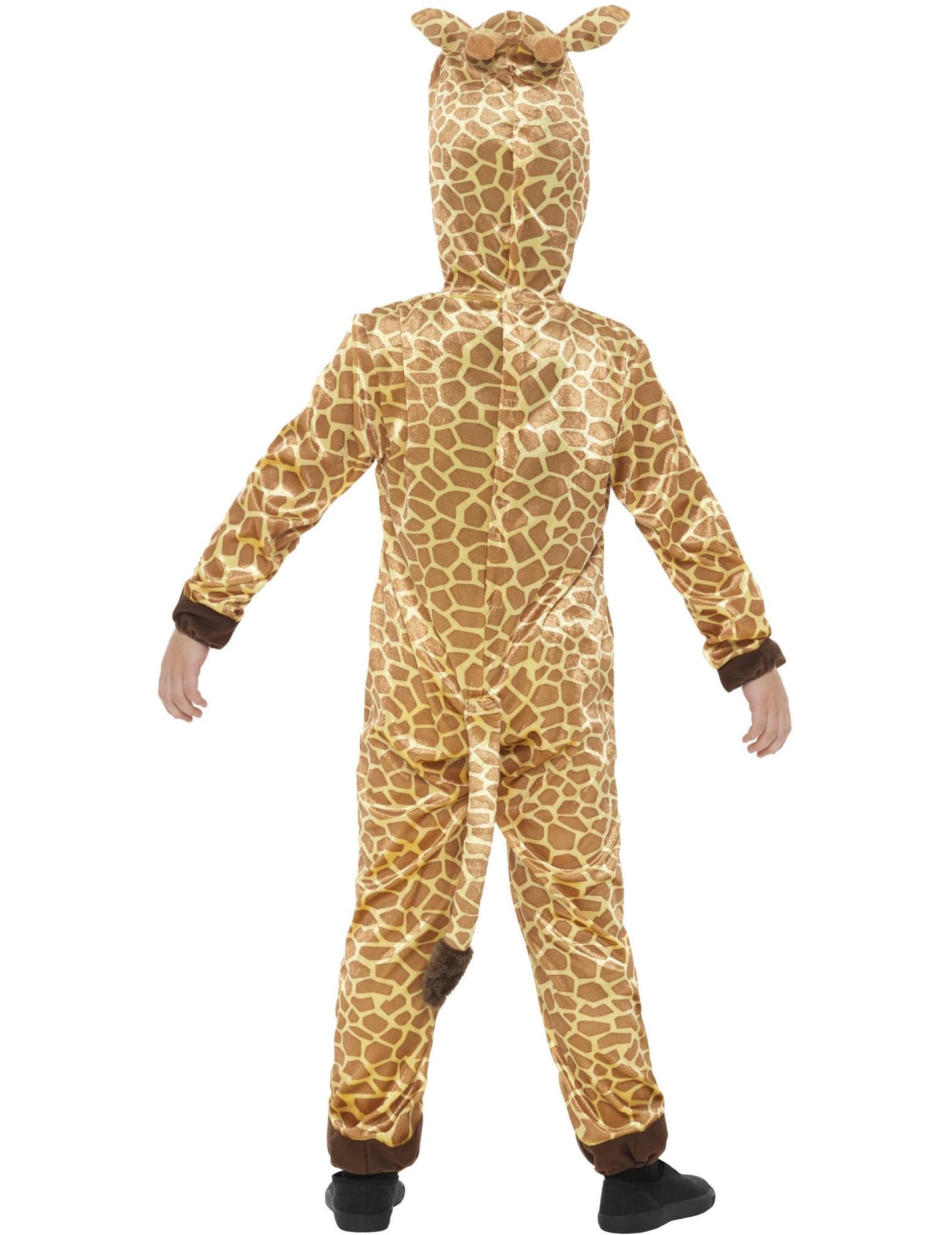 Vue de dos du déguisement girafe pour enfant