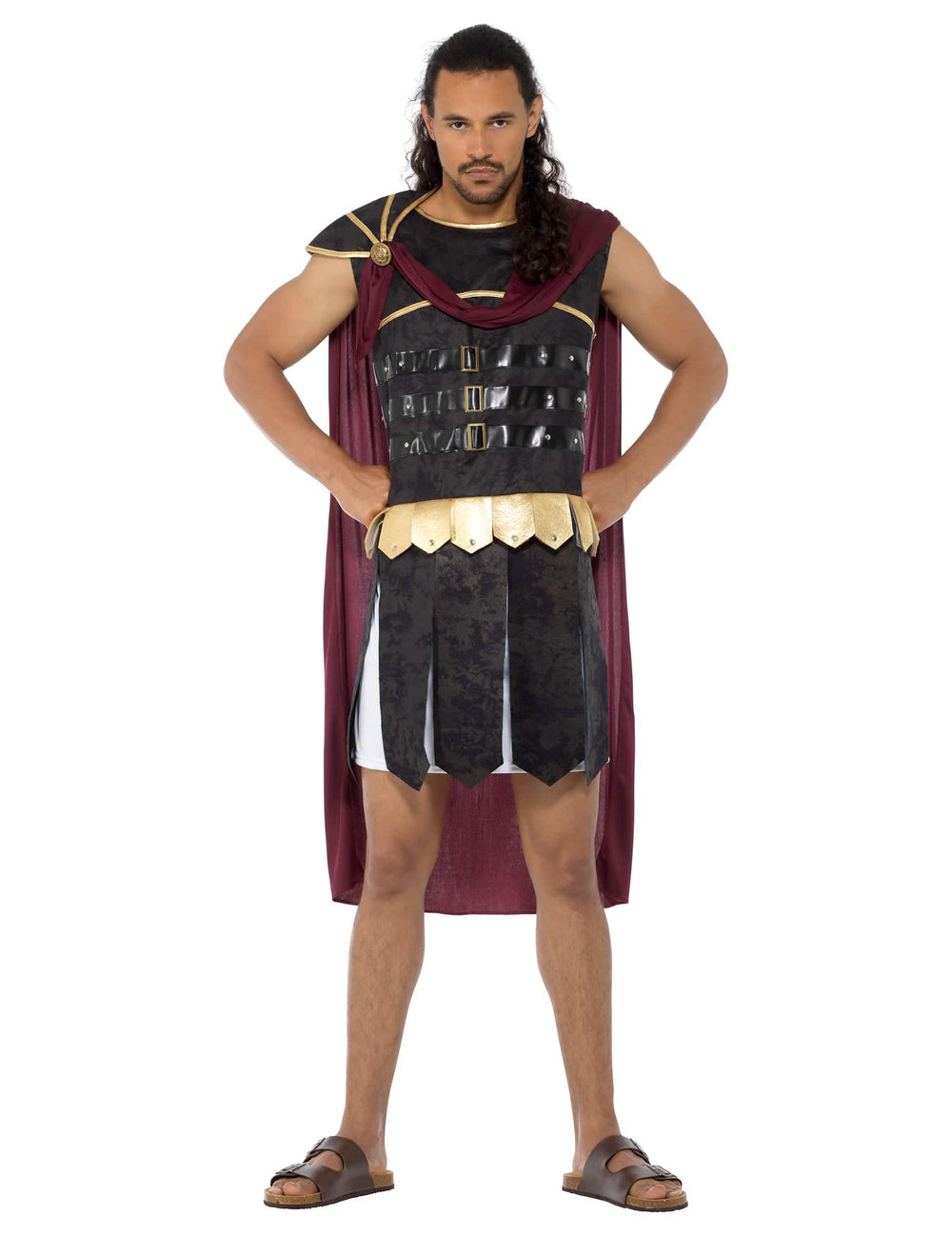 Prednji prikaz kostima rimskog gladijatora