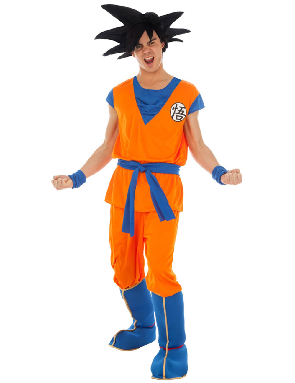 Kostim Goku Saiyan Dragon ball z™ za odrasli narančasta i plava