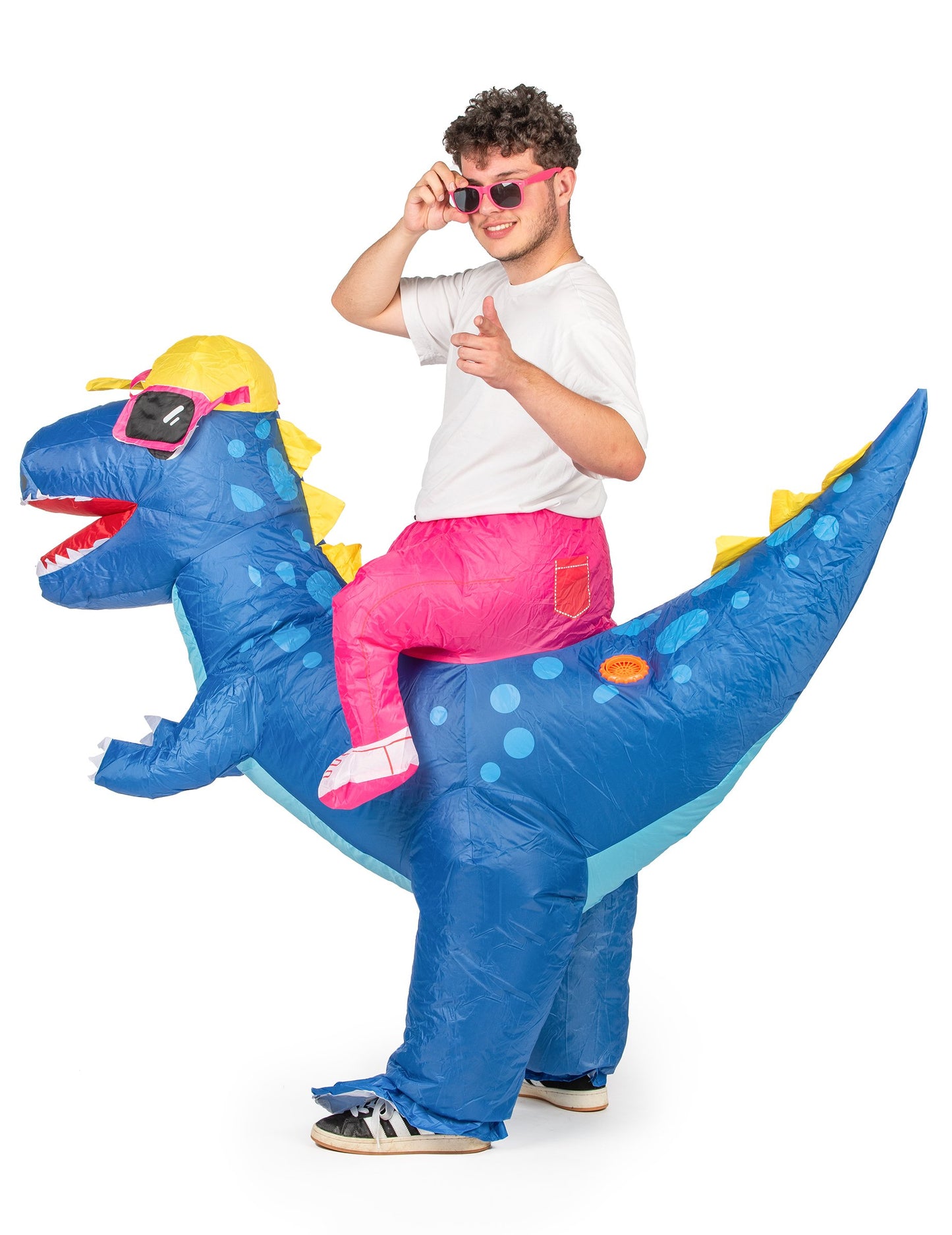 Prerušavanje na napuhavanje na odrasli dinosaurus