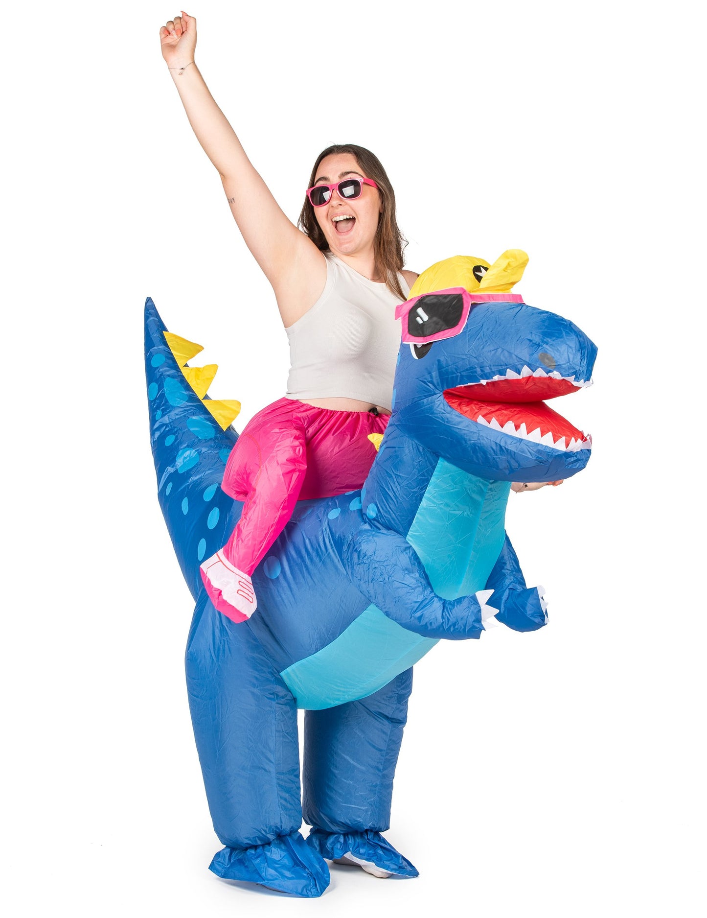 Prerušavanje na napuhavanje na odrasli dinosaurus