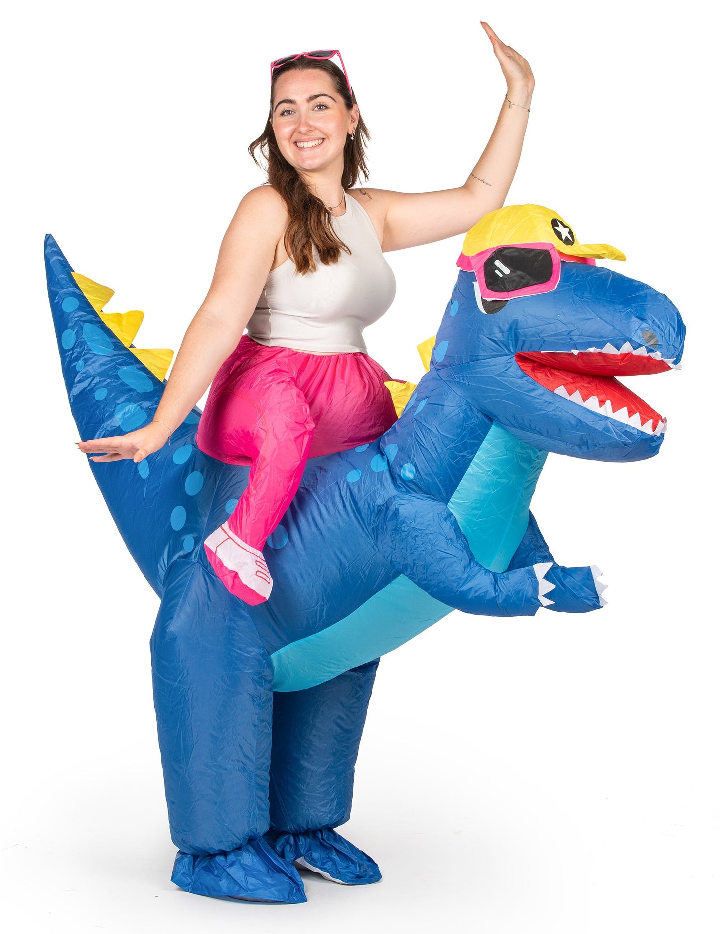 Prerušavanje na napuhavanje na odrasli dinosaurus