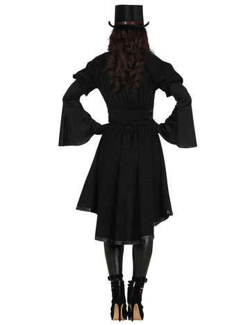 Ženski crni gotički kostim