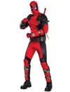 Kostim velikog naslijeđa Deadpool za odrasle, crveno-crni