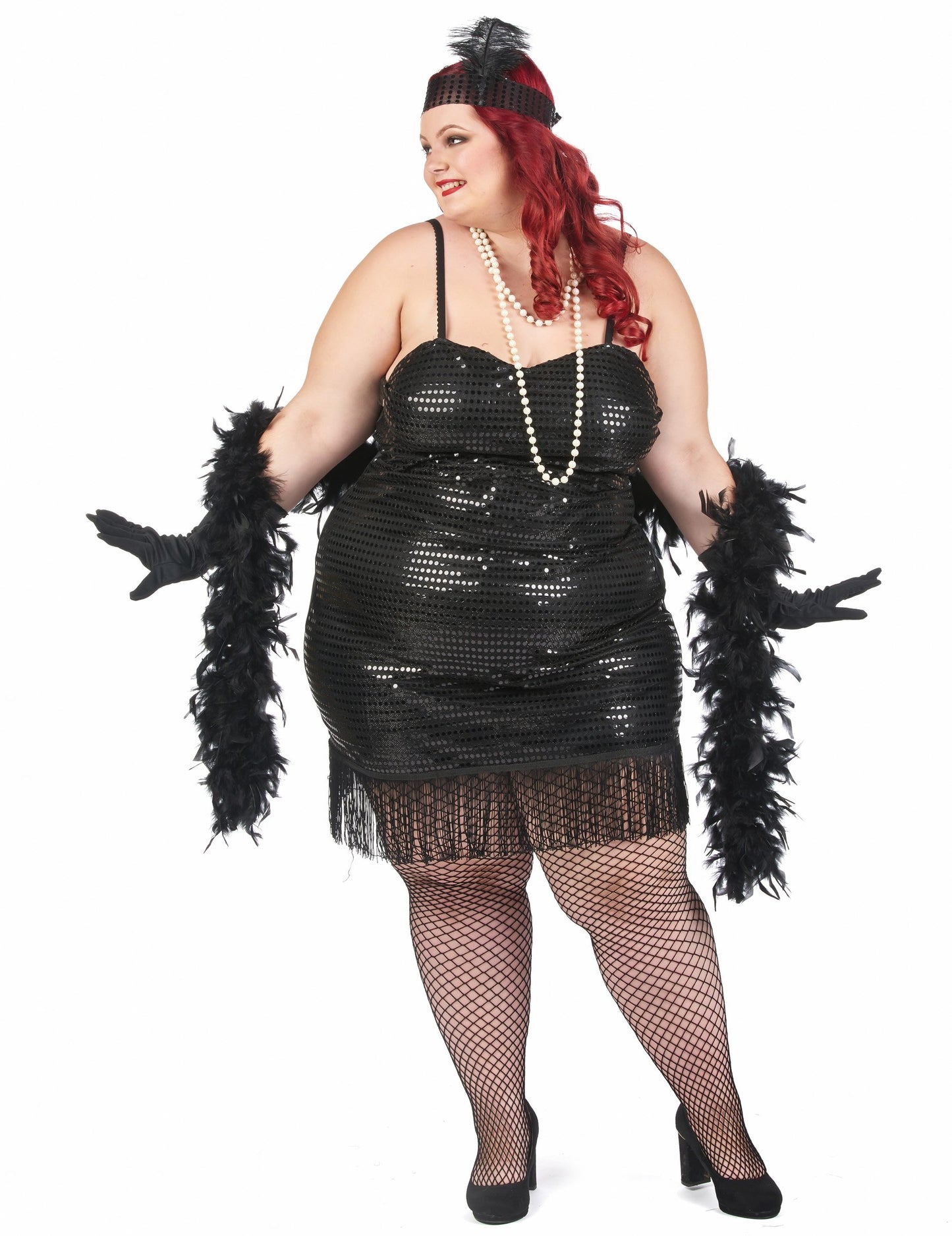 Veliki struk prerušavajući ženski Charleston