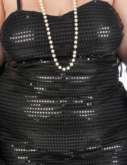 Veliki struk prerušavajući ženski Charleston