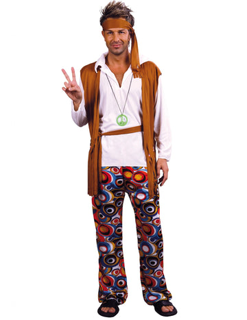 HIPPIE veličine velike veličine i prerušavanje bijelih muškaraca