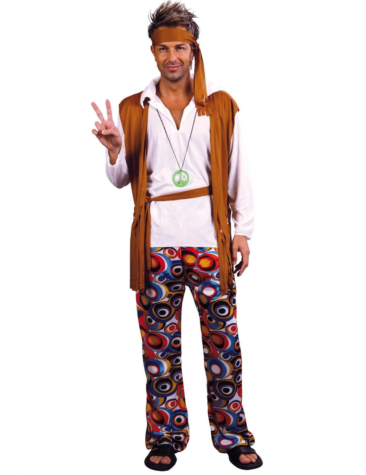 HIPPIE veličine velike veličine i prerušavanje bijelih muškaraca