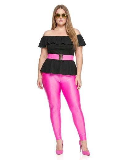 Déguisement grande taille rétro années 80 femme