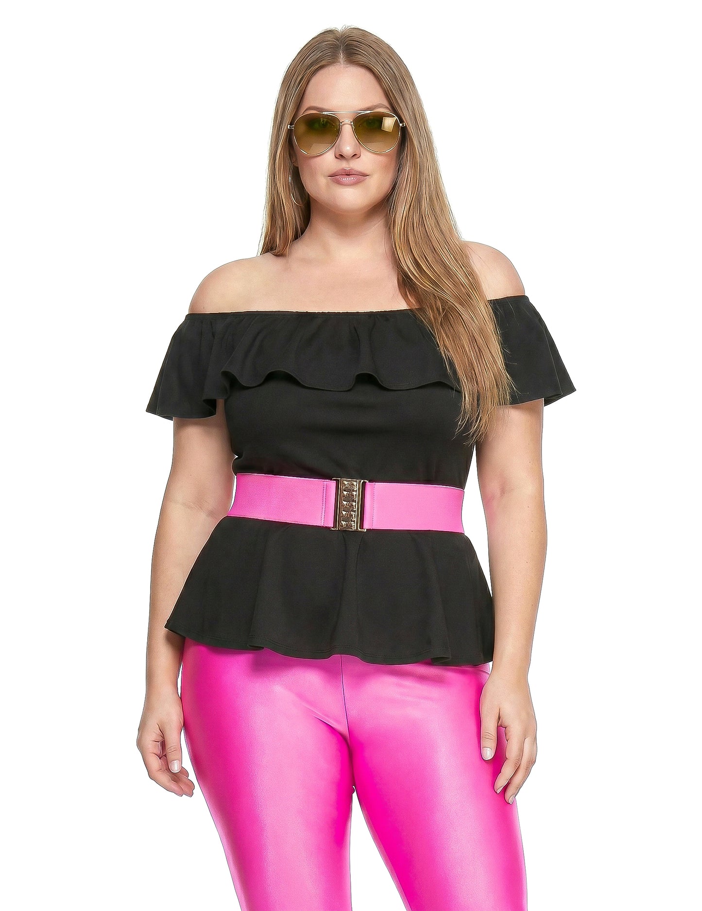 Déguisement grande taille rétro années 80 femme