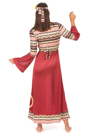 Hippie Bordeaux ženski kostim