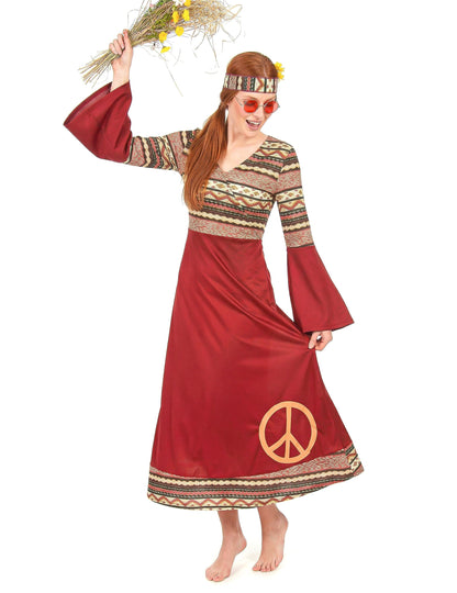 Hippie Bordeaux ženski kostim
