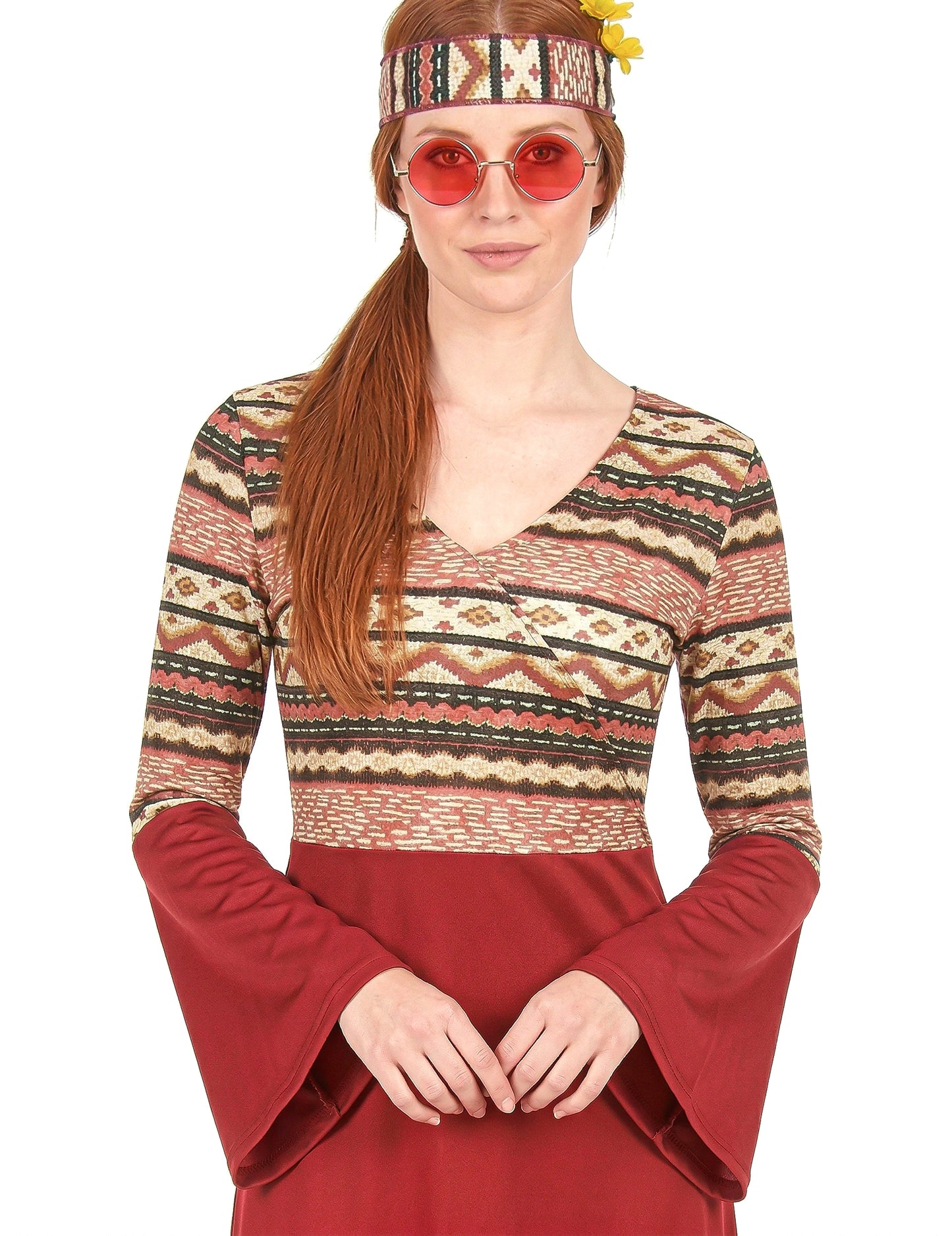 Hippie Bordeaux ženski kostim