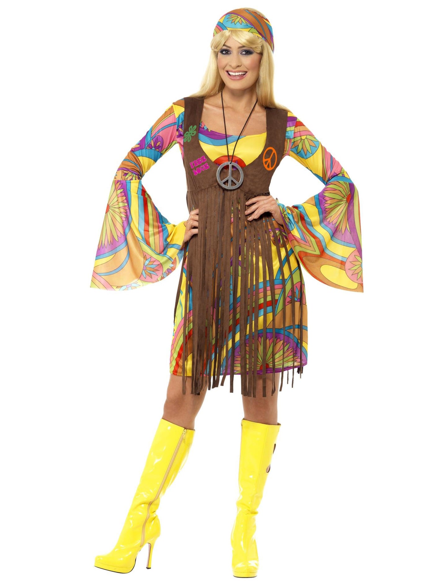 Hippie cvijeće prostranstvo 70 Žena